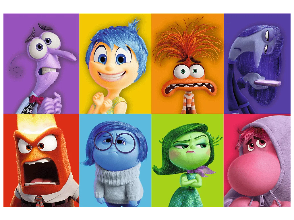 Пазл Trefl Inside Out 2 Знай свои эмоции, 60 деталей