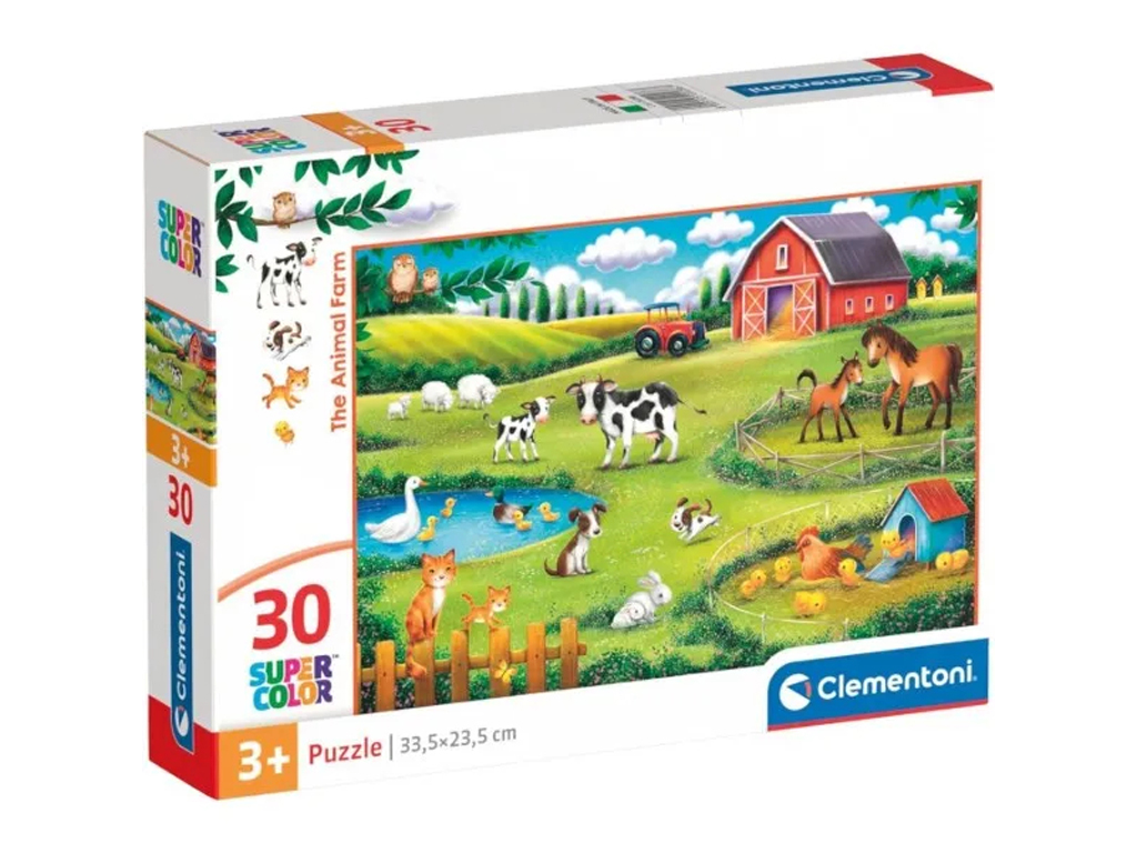 Пазлы 30 элементов, Ферма, Clementoni 20286