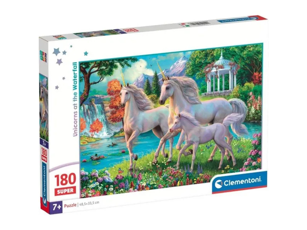 Пазлы 180 элементов, Единороги, Clementoni 29794