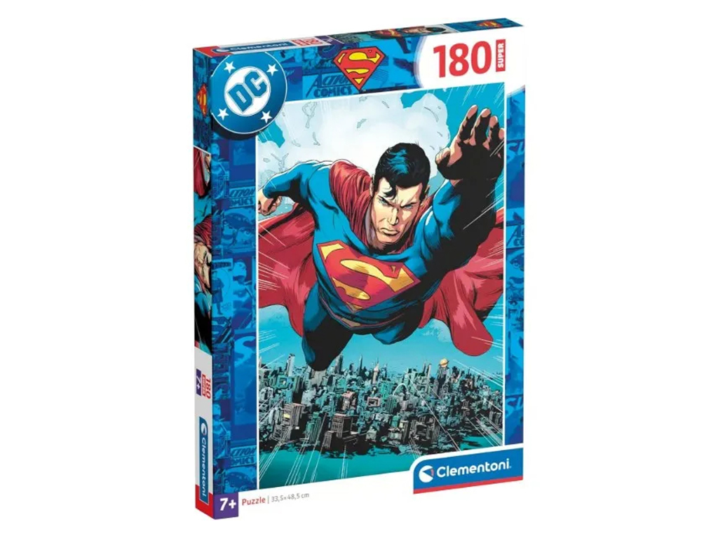 Пазлы 180 элементов, Супермен из комиксов, Clementoni 29801