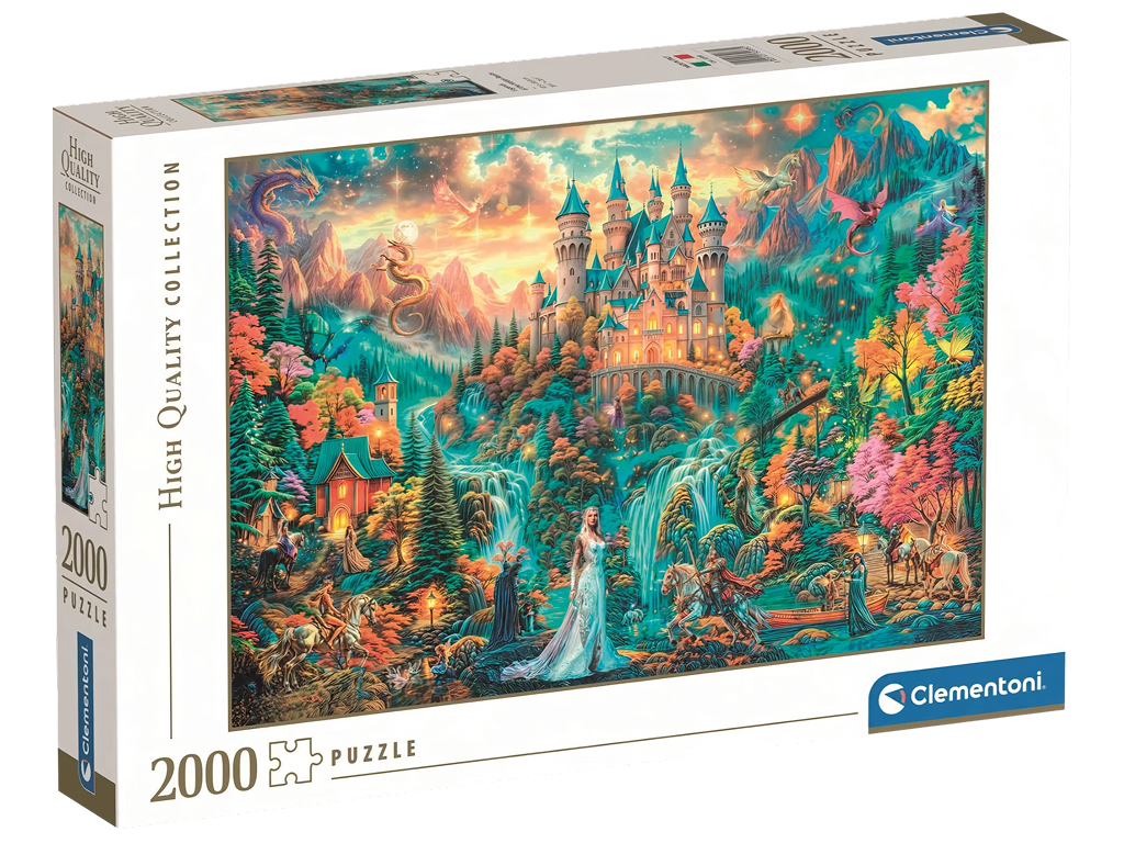 Пазлы Легенды скрытого королевства Clementoni, 2000 элементов