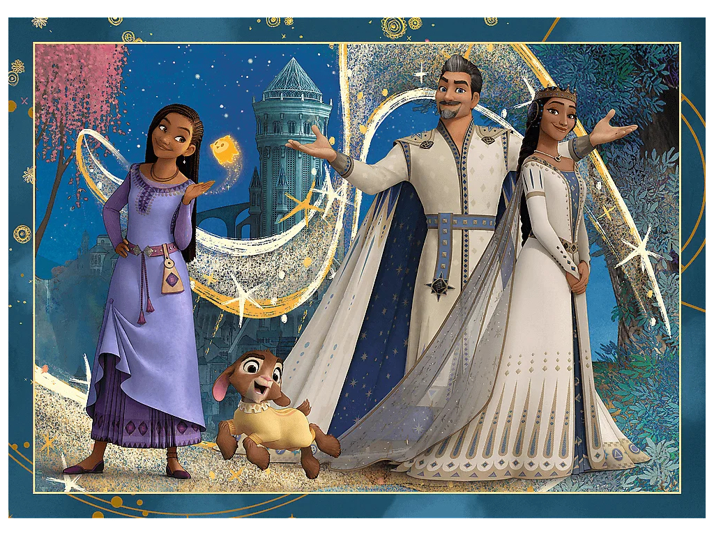 Пазл 4 в 1 Trefl Disney Wish Желание