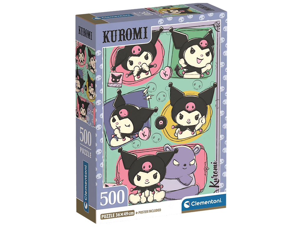 Пазлы Главная героиня Kuromi Clementoni, 500 элементов