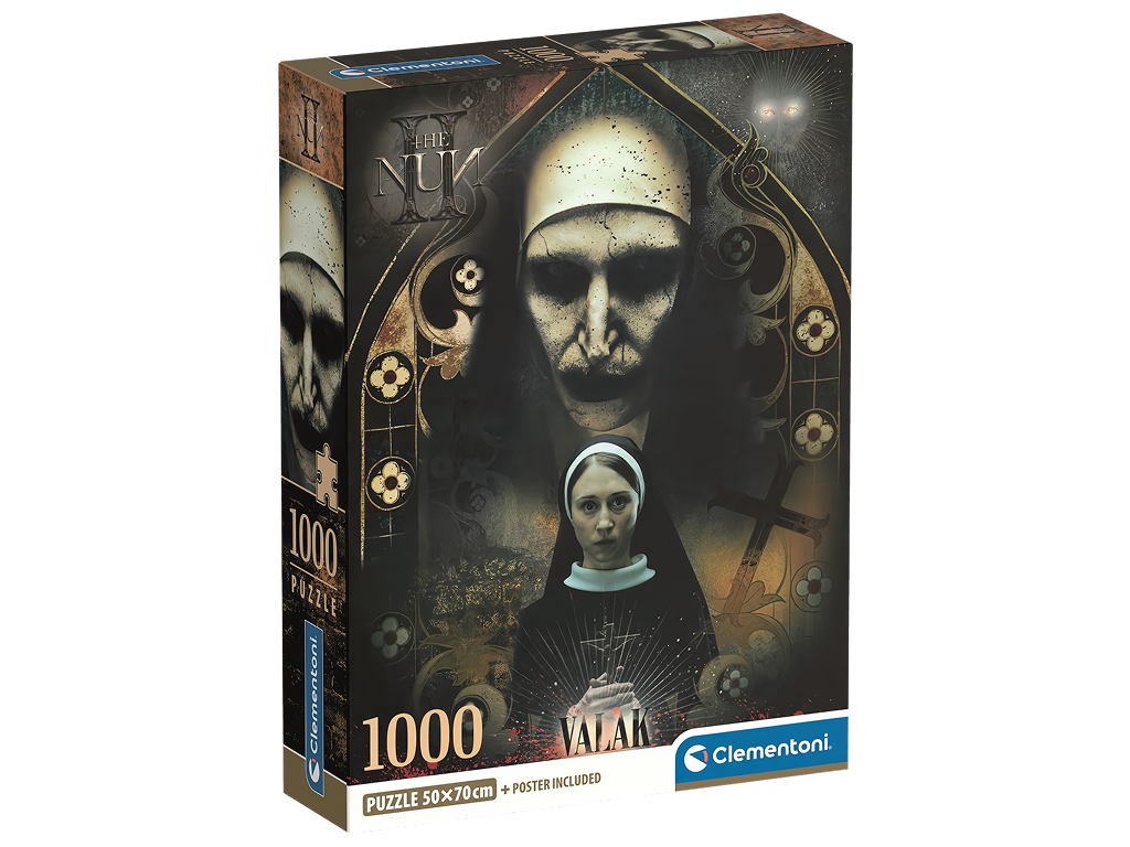 Пазли 1000 елементів, Головна героїня фільму "Черниця", Clementoni 37098