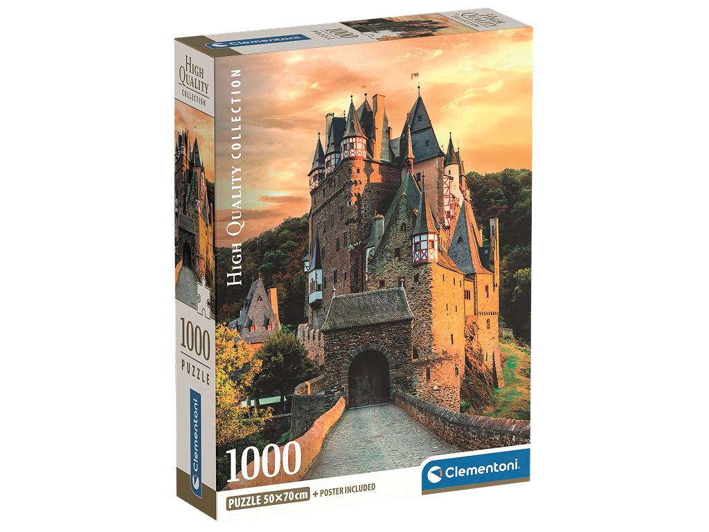 Пазлы Замок Эльц, Германия Clementoni, 1000 частей