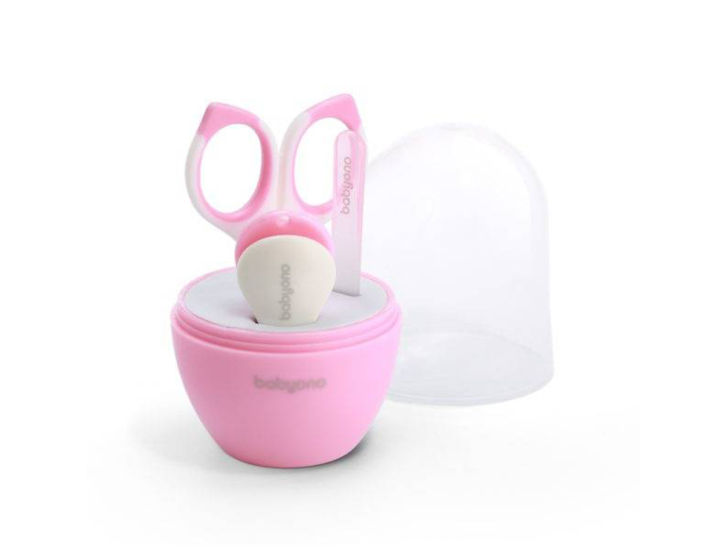 Косметический набор по уходу за ногтями розовый BabyOno 398/02
