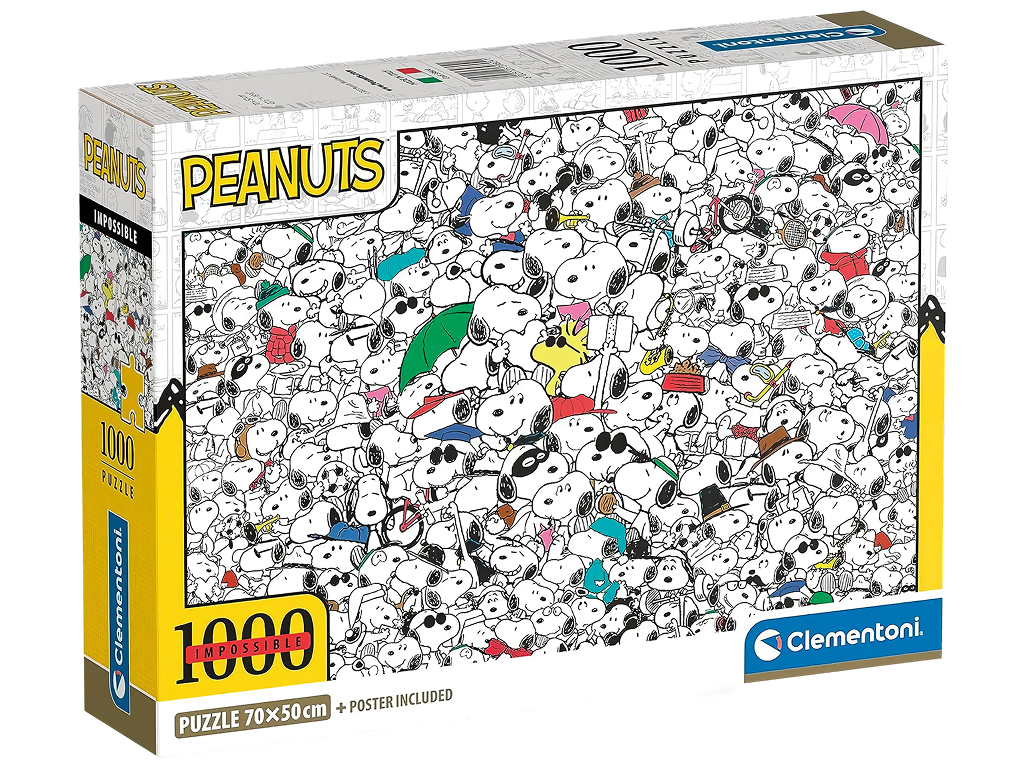 Пазли 1000 елементів, Весела дітвора, Clementoni 39804