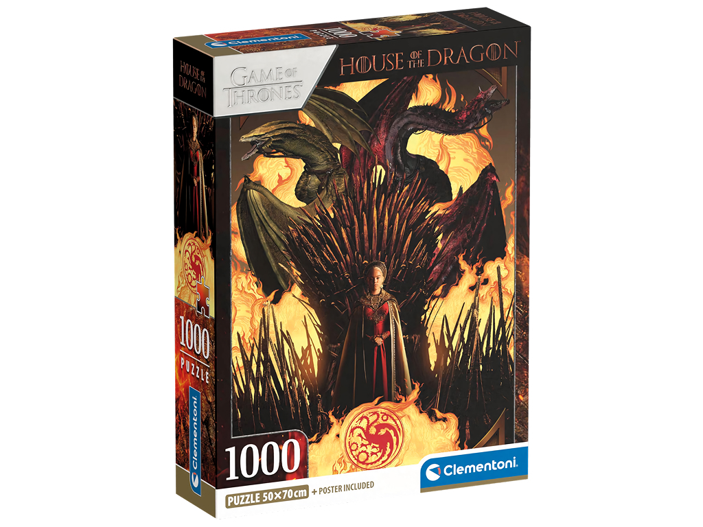 Пазлы Дом чудовища Clementoni, 1000 элементов