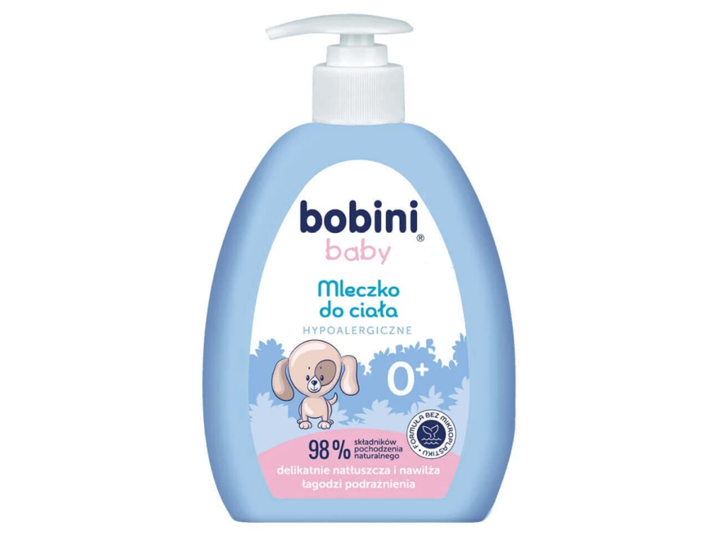 Детское молочко для тела Bobini Baby, гипоаллергенное, 300 мл