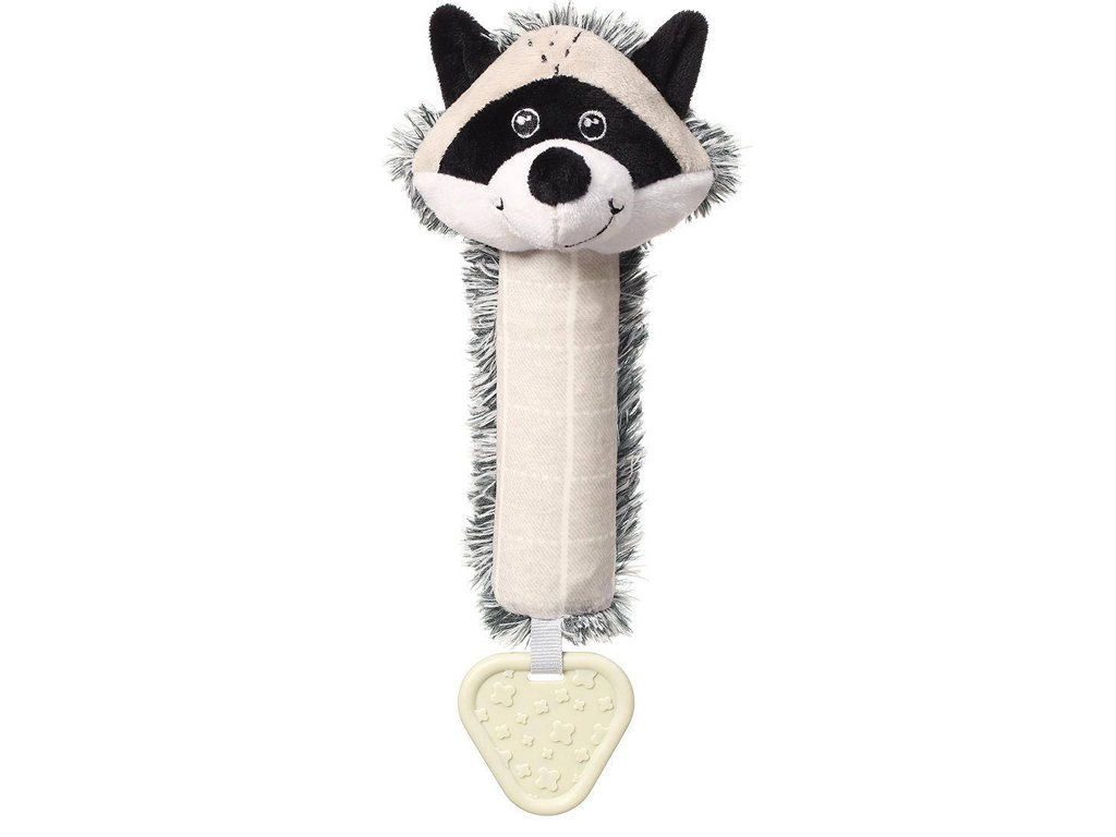 Игрушка с пищалкой Енот Роки 25 см. BabyOno 746