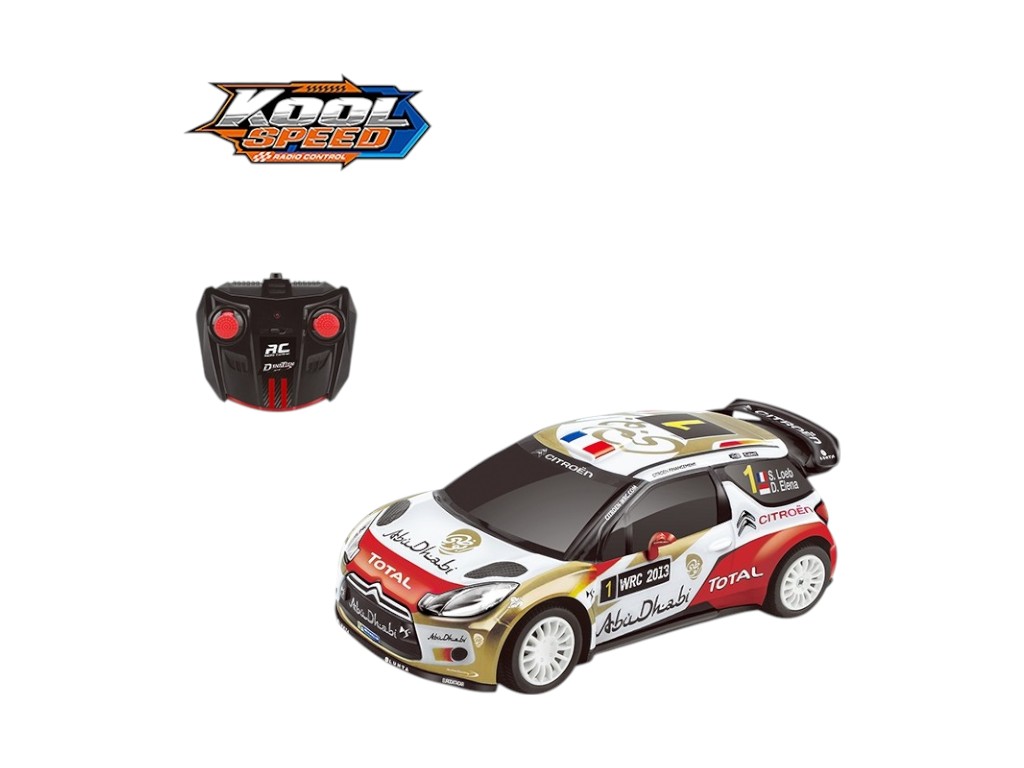 Машина на радіокеруванні CITROËN DS 3 WRC на батарейках