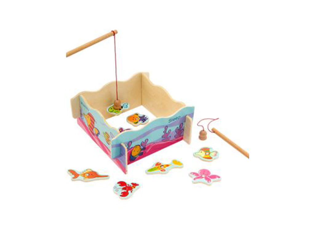 Дерев'яна іграшка Риболовля на магніті. Hongji Toys HJD93845