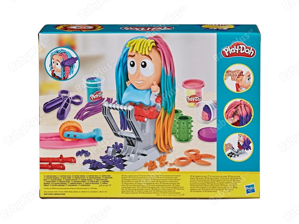 Набір для ліплення Божевільні зачіски. Play-Doh F12605L0