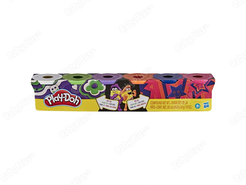 Набір пластиліну 3 + 3 Поділися з другом Gems. Play-Doh F0605-F0628