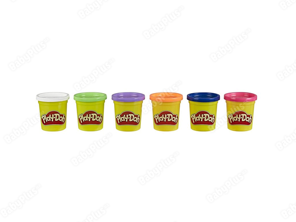 Набір пластиліну 3 + 3 Поділися з другом Gems. Play-Doh F0605-F0628