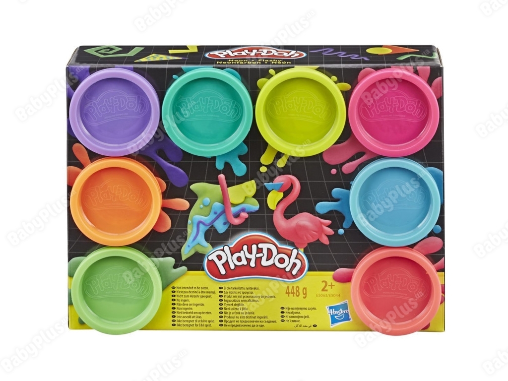 Набір пластиліну 8 баночок 448 грам. Play-Doh E5044EU4