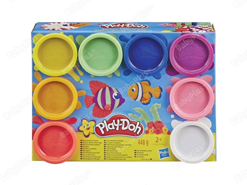 Набір пластиліну 8 баночок 448 грам. Play-Doh E5044EU4