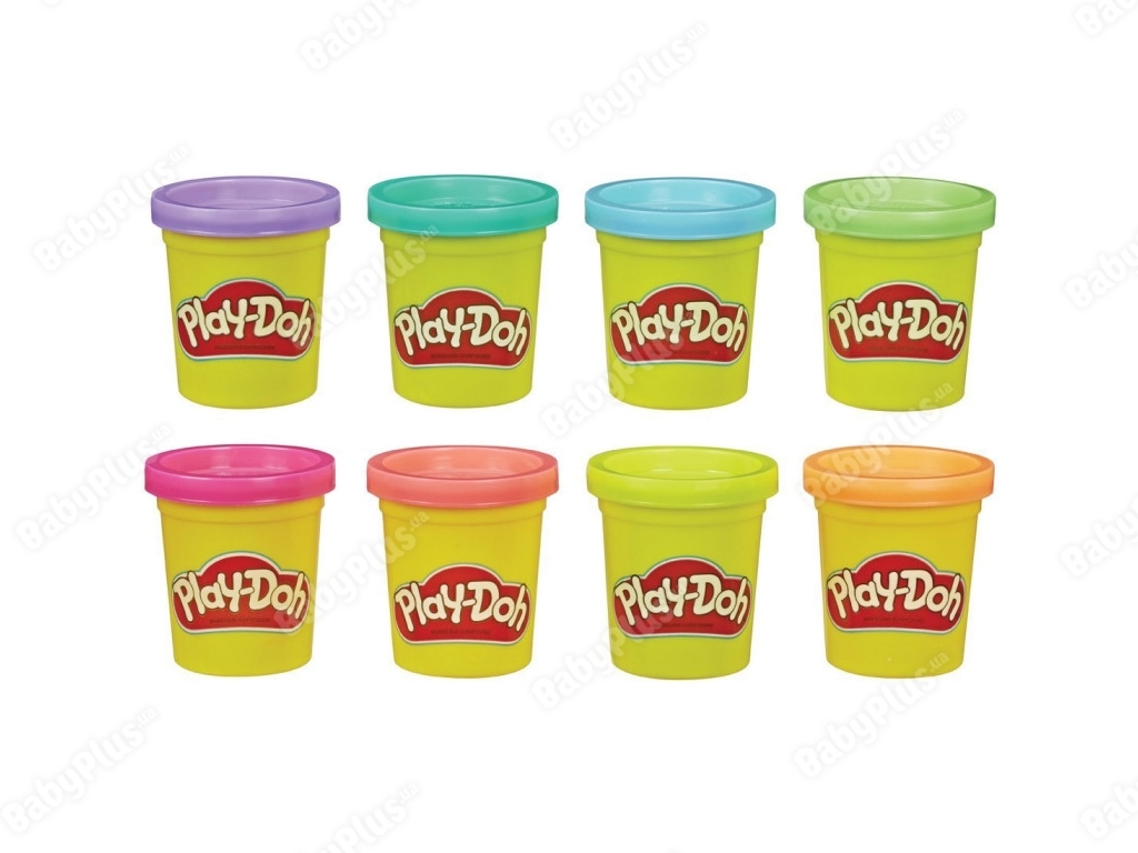 Набір пластиліну 8 баночок 448 грам. Play-Doh E5044EU4