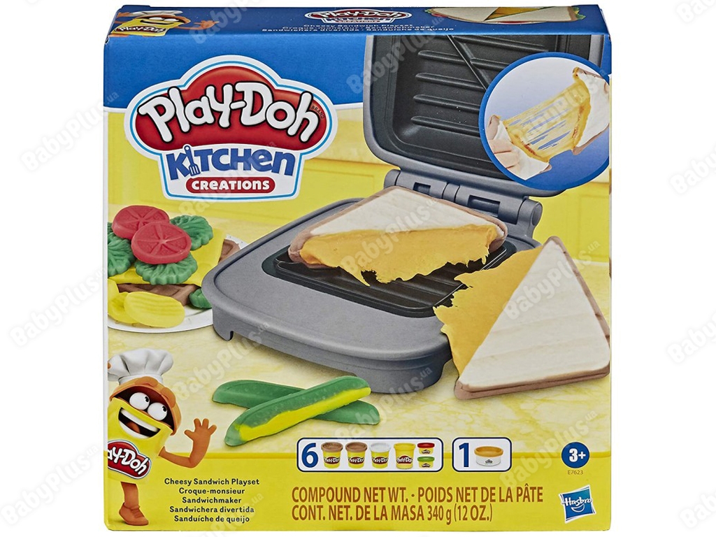 Набір для ліплення Сендвіч з сиром. Play-Doh E76235L0