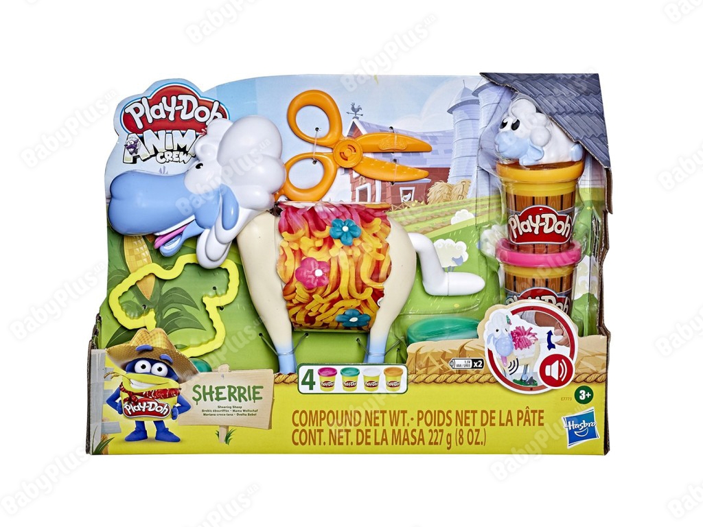 Набір для ліплення Овечка Шері. Play-Doh E77735L0