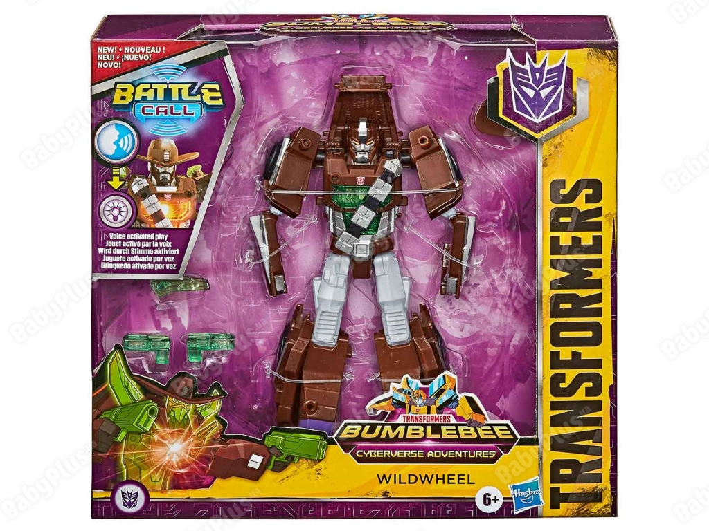 Трансфoрмер Бойовий солдат Wildwheel 14 см. Transformers E8227-E8374