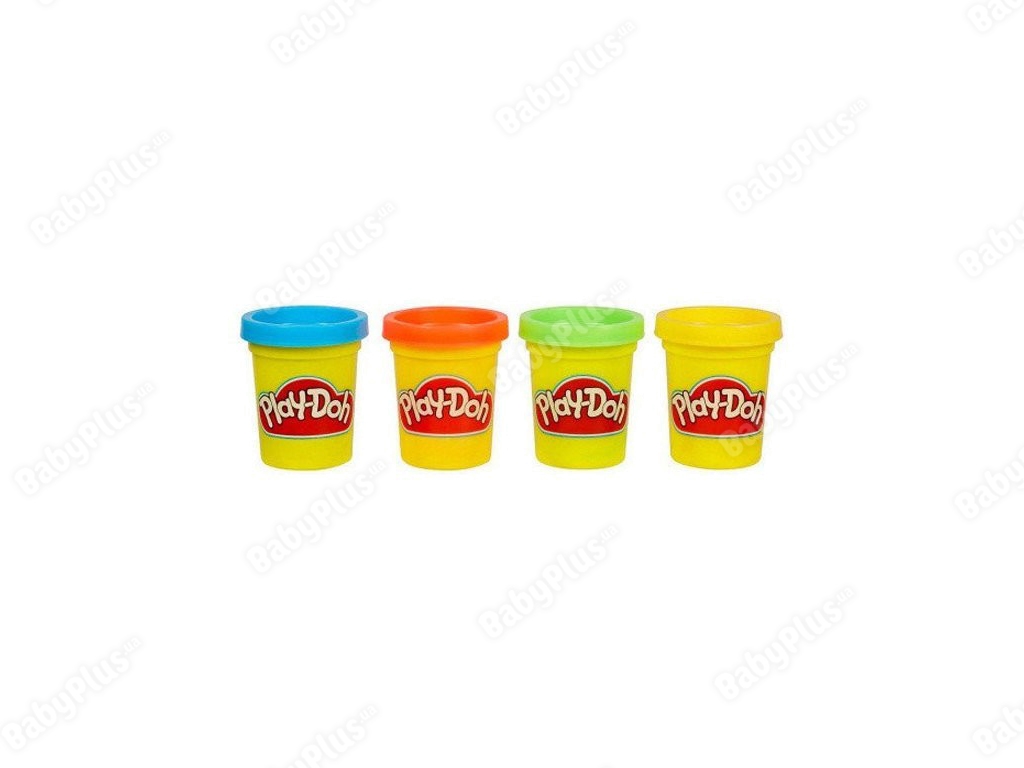 Набор пластилина из 4 мини-баночек. Play-Doh 23241EU4
