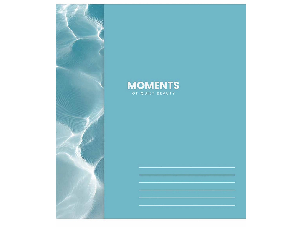 Тетрадь ученическая "Moments", 18 листов, в линию, ВД-лак, 5 видов (цена за 1шт), Школярик