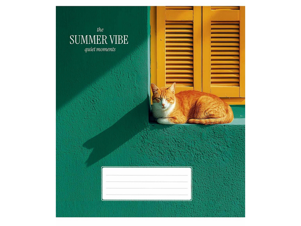 Зошит шкільний у лінію Star Summer Vibes 036-3621L, 36 аркушів, мікс, ціна за 1 шт
