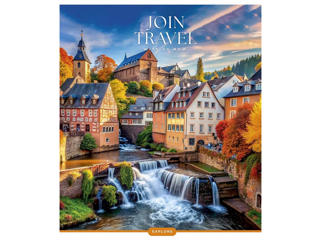 Зошит у клітинку Join Travel, 60 аркушів, УФ-лак, 5 видів, Школярик 060-3680K (ціна за 1шт)