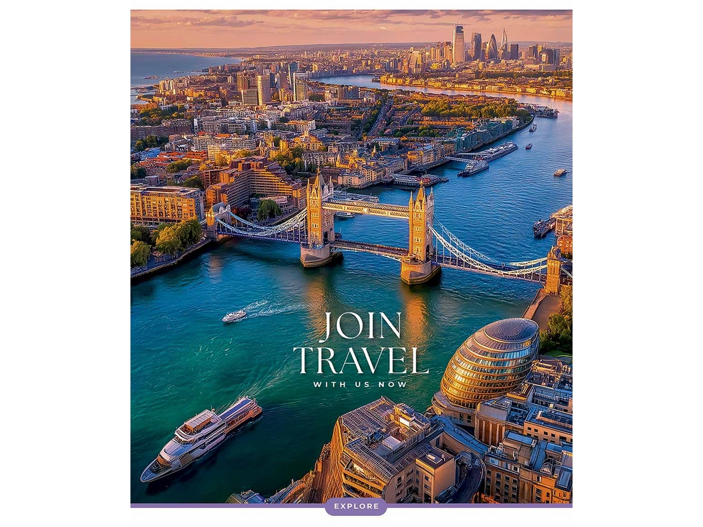 Зошит у клітинку Join Travel, 60 аркушів, УФ-лак, 5 видів, Школярик 060-3680K (ціна за 1шт)