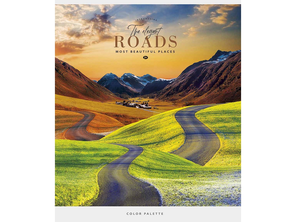 Зошит у лінію 060-3696L Beauty around us 60 аркушів, УФ-лак,5 іидів (ціна за 1шт), Школярик