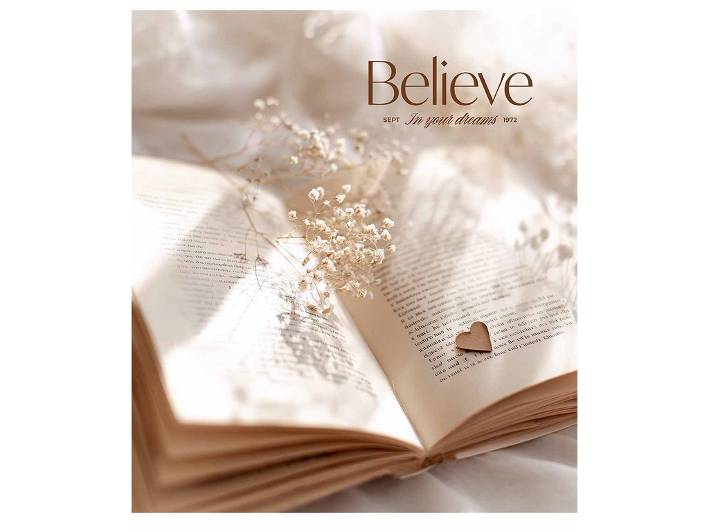 Зошит загальний у лінію Школярик Believe 060-3746L, 60 аркушів, мікс, ціна за 1 шт
