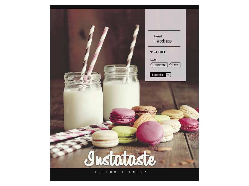 Зошит у клітинку Instalife Star, 96 аркушів, 5 видів (ціна за 1шт), Школярик