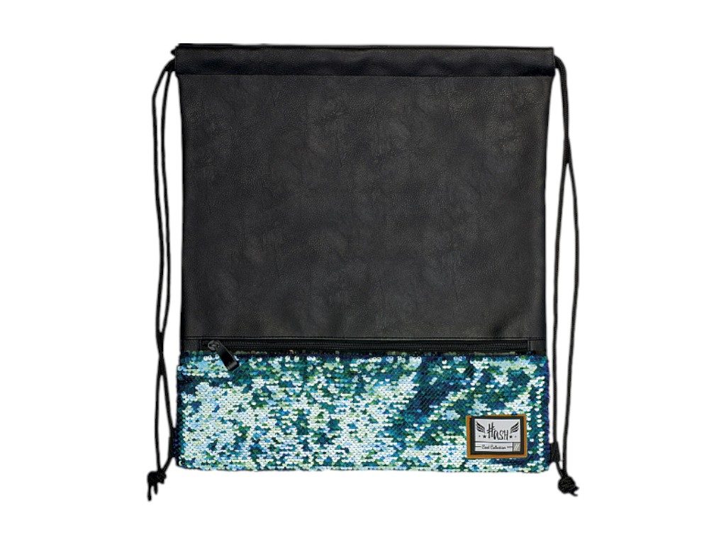 Сумка для обуви Fashion HS-135 Hash 2, экокожа, на шнурках, 1 отделение