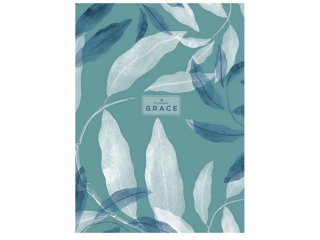 Тетрадь общая Student "Grace", А4, 80 листов, в клетку, 3 вида (цена за 1шт), Школярик