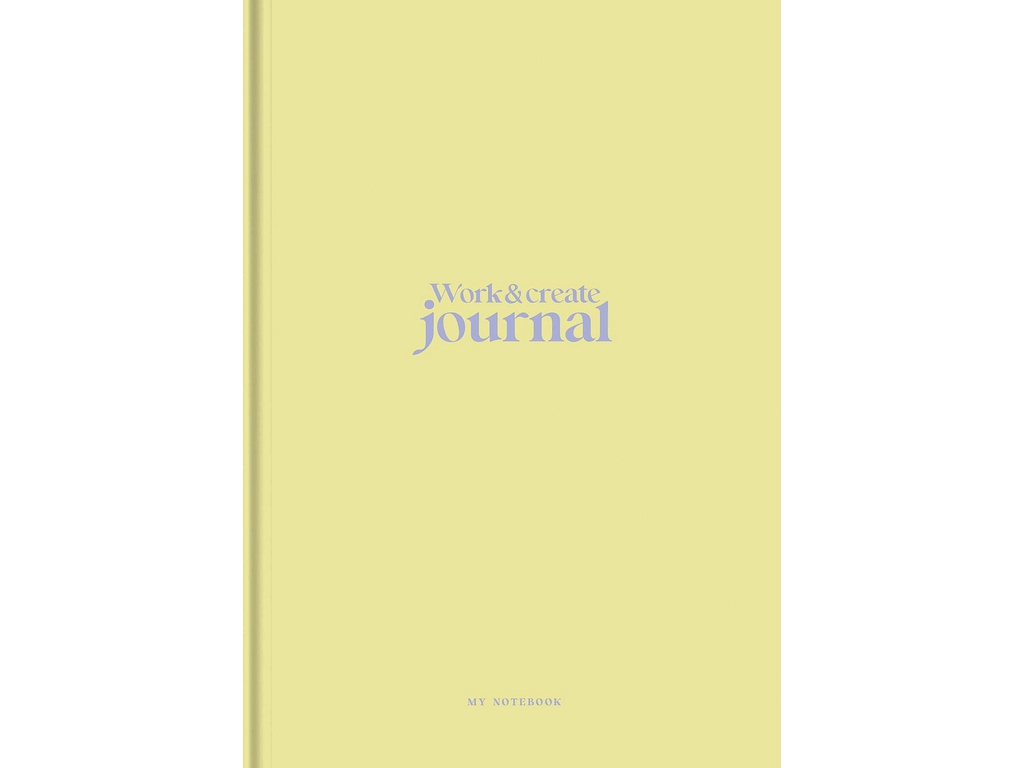 Зошит для записів інтегральний Work&Create Journal, A4, 80 аркушів, у лінію, soft touch, Школярик
