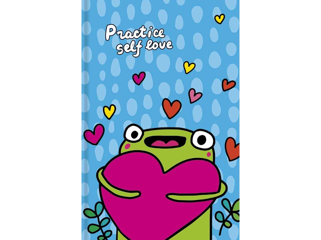 Блокнот інтегральний картонний софт тач Practice Self Love, A6, 80 арк.,2 види (ціна за 1шт)