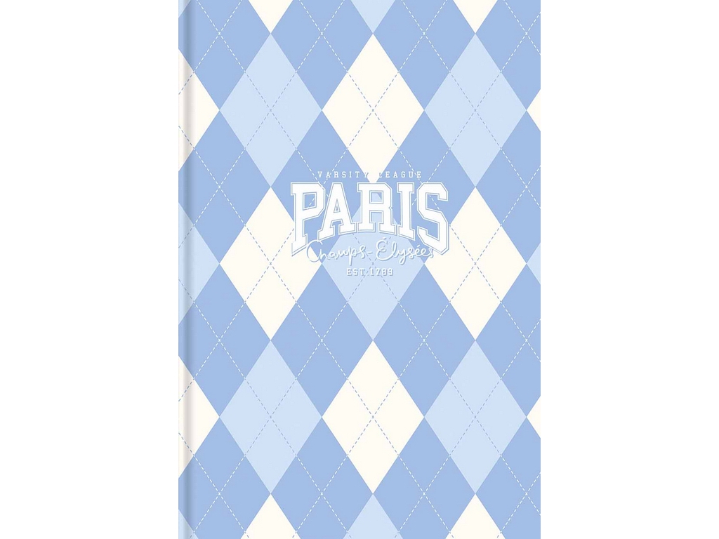 Зошит для записів інтегральний Paris, B5, 80 аркушів, у клітинку, матова ламінація, Школярик