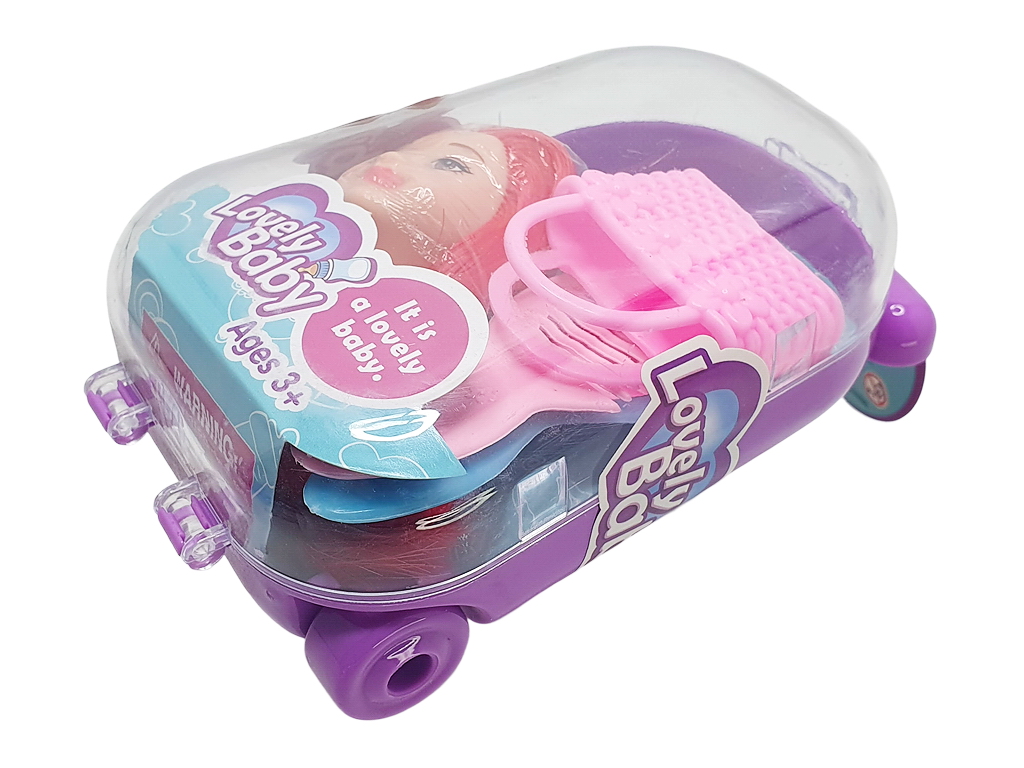 Кукла-русалка Lovely Baby MSK-F38, в чемодане (тина за 1 шт)