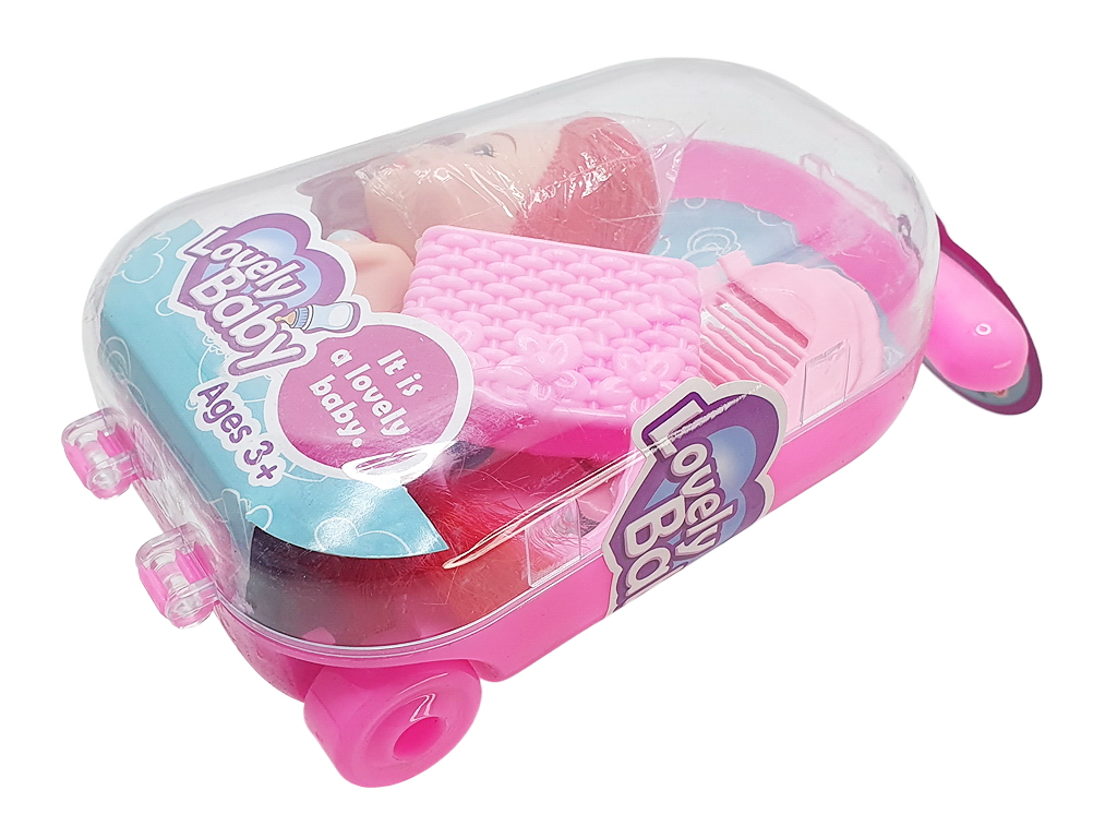 Кукла-русалка Lovely Baby MSK-F38, в чемодане (тина за 1 шт)