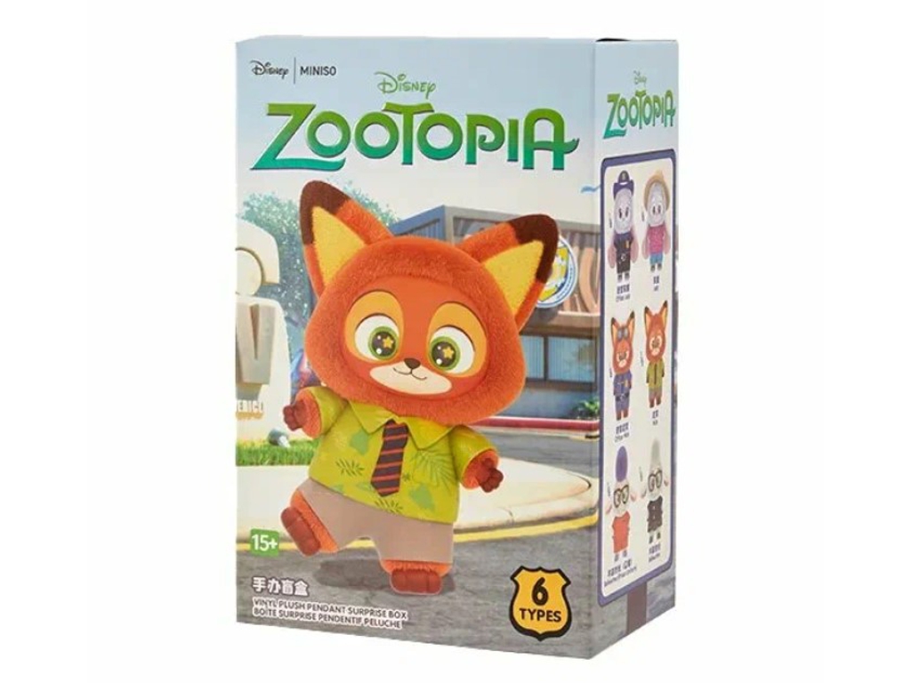Игрушка-сюрприз брелок Zootopia, коллекционная фигурка, микс видов (цена за 1шт)