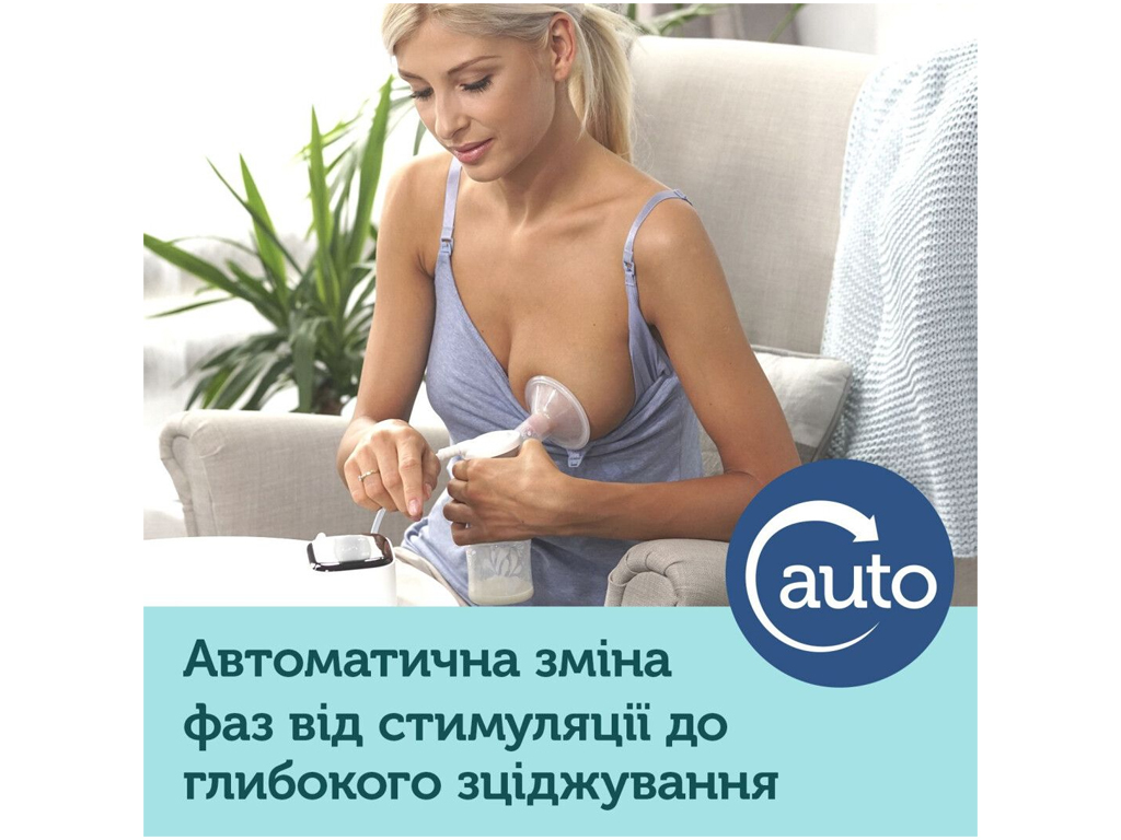 Молокоотсос электрический Easy&Natural, Canpol babies 12/207
