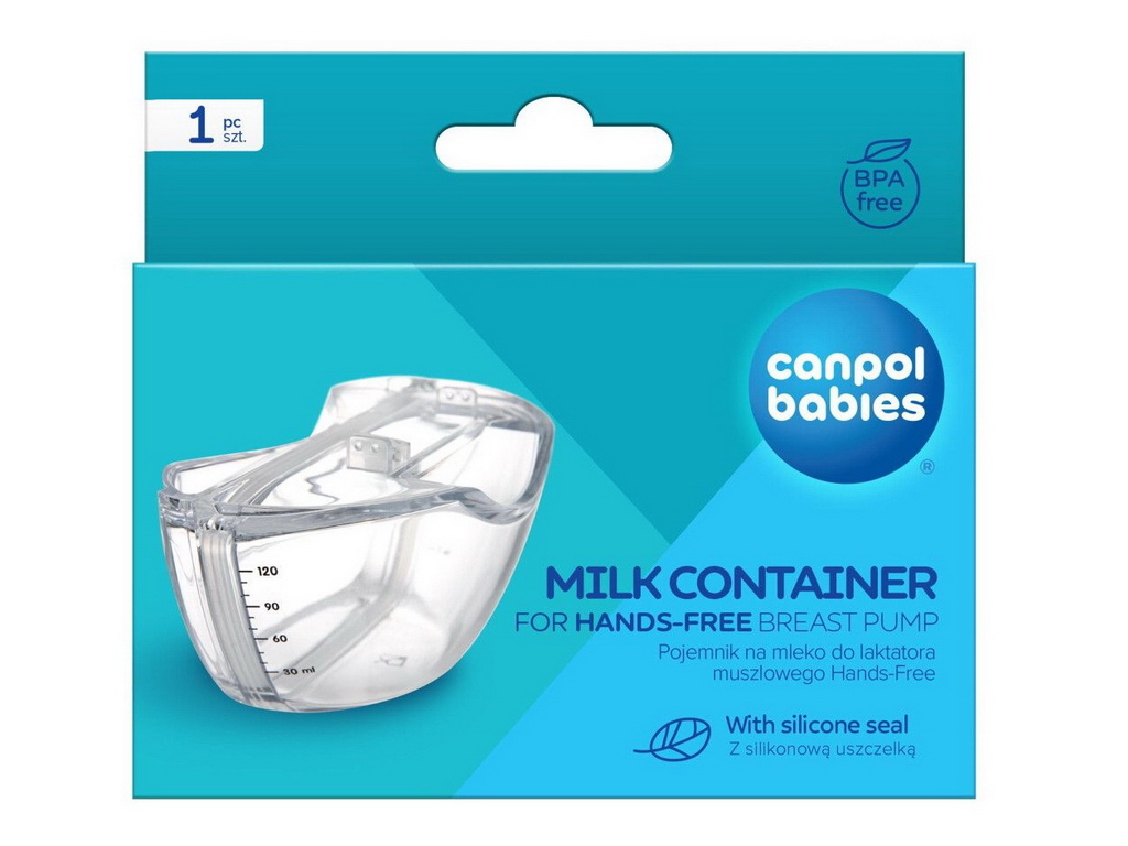 Контейнер для сбора молока к молокоотсосу Hands-Free, 20/104, Canpol Babies