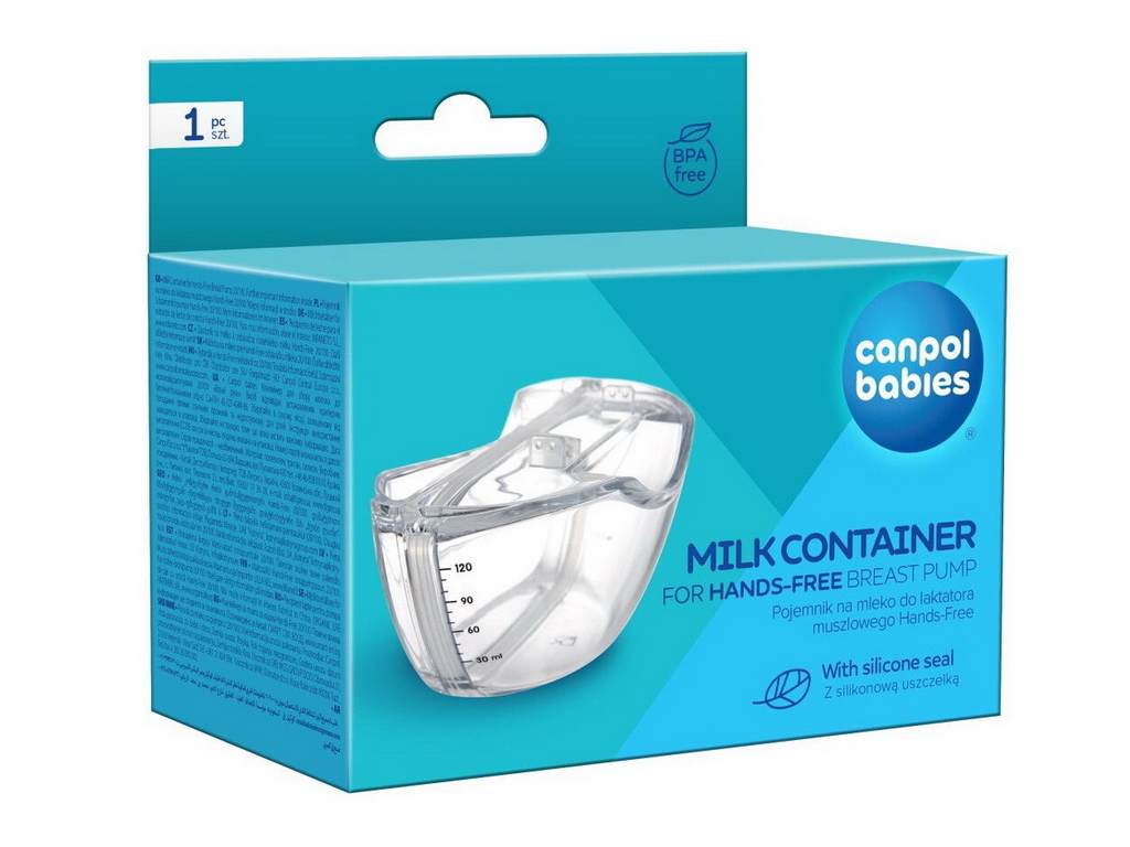 Контейнер для сбора молока к молокоотсосу Hands-Free, 20/104, Canpol Babies