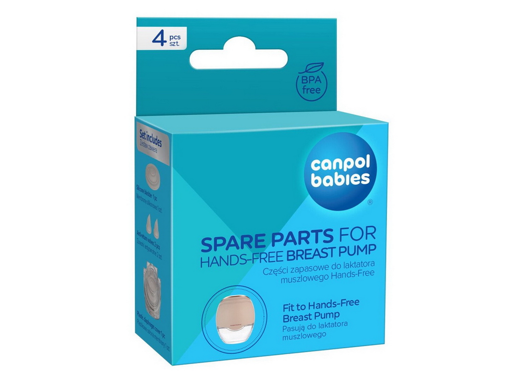 Запасные части к молокоотсосу Hands-Free, 20/105, Canpol Babies