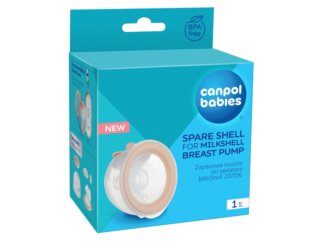 Запасной контейнер для молокоотсоса 20/106 MilkShell, Canpol babies 20/113