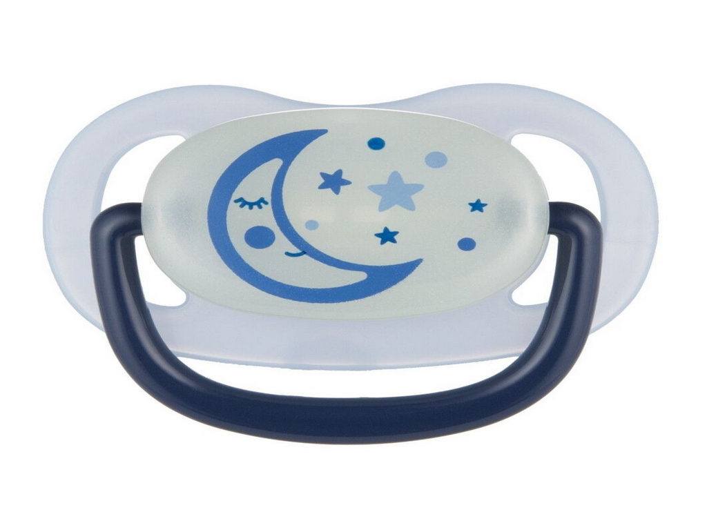 Пустышка силиконовая анатомическая Night Dreams, 18+ месяцев, 22/502_new, Canpol Babies