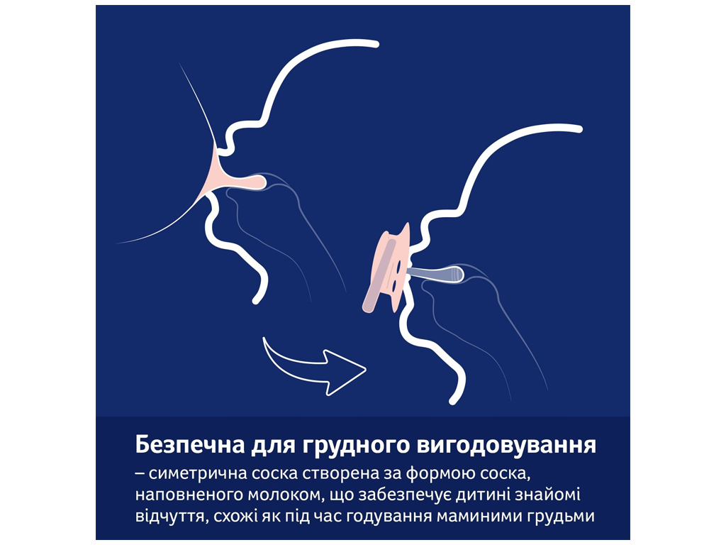 Пустышка силиконовая динамическая 6-18 мес 2 шт. Blossom – голубая. LOVI 22/923boy
