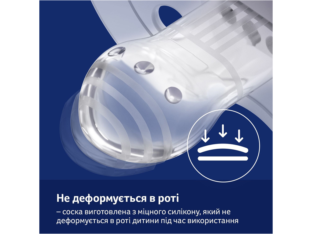 Пустышка силиконовая динамическая 0-6 месяцев 2 шт. CapiChill - голубая, LOVI 22/932boy