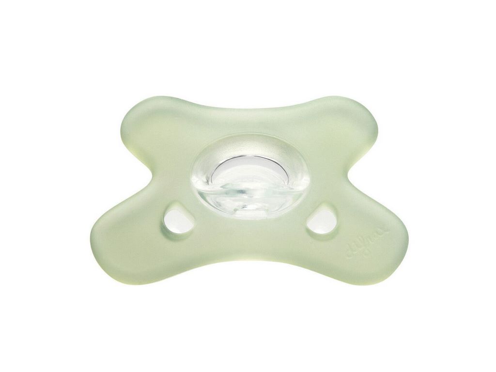 Пустышка, 100% Silicone Soother, силикон, 6-12 мес, 24/002_GRE, Canpol Babies